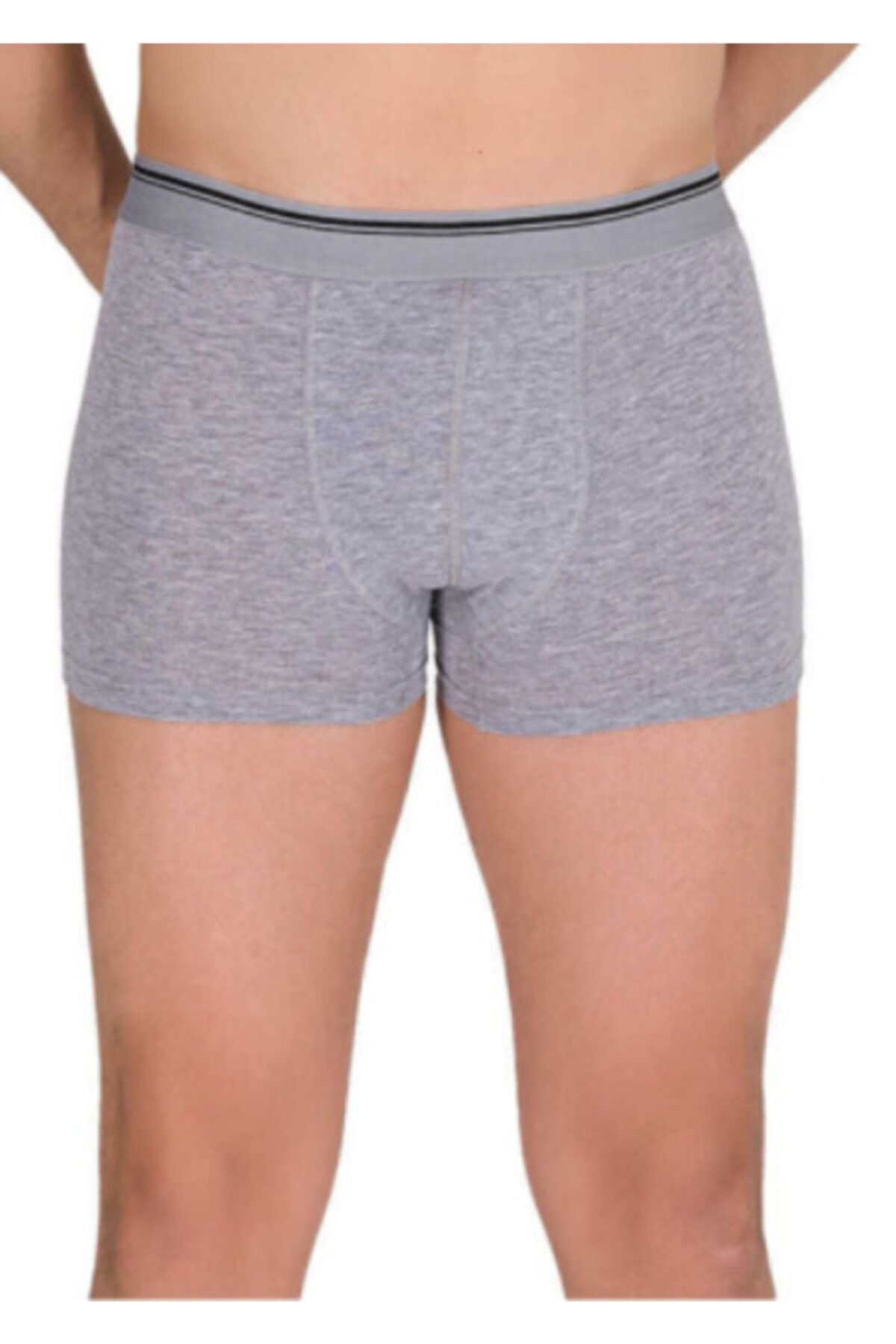 MickeyRise Gri Elastan Boxer 1 Adet
