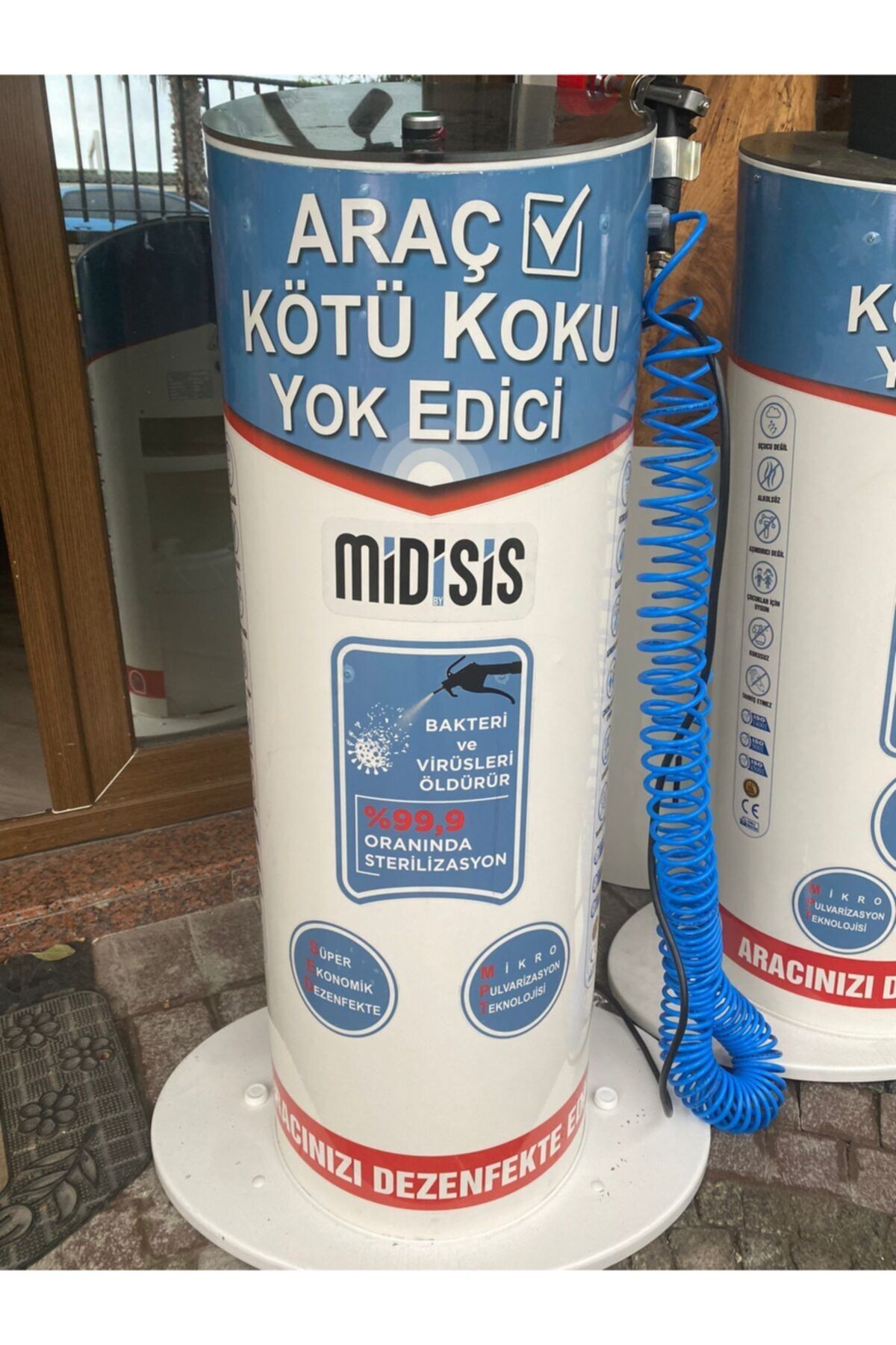 MİDİSİS Araç Kötü Koku Yok Edici Dezenfektan Makinesi