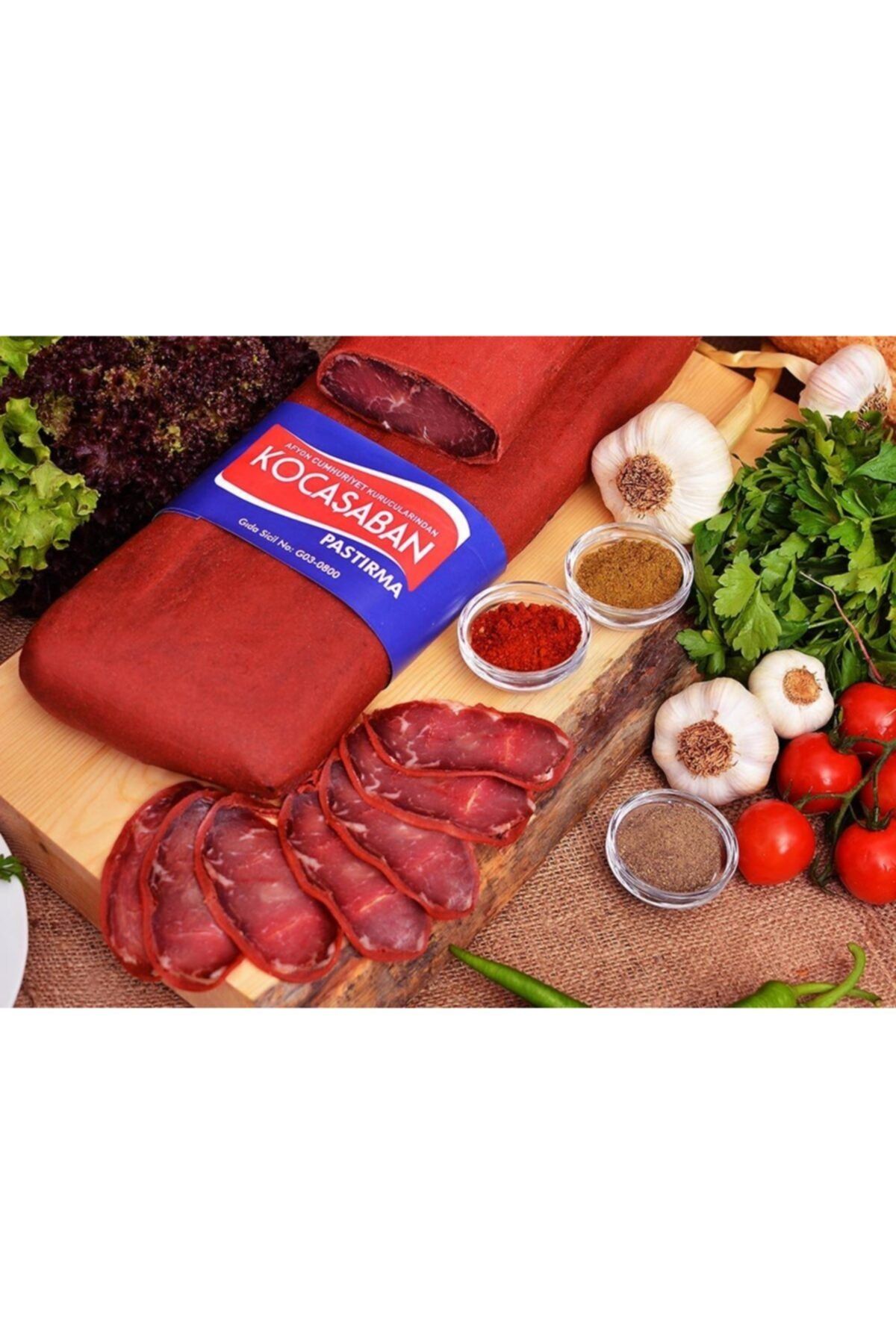 KOCAŞABAN SUCUKLARI Naturel Lezzetler Diyarı Kocaşaban Pastırma 500 Gr
