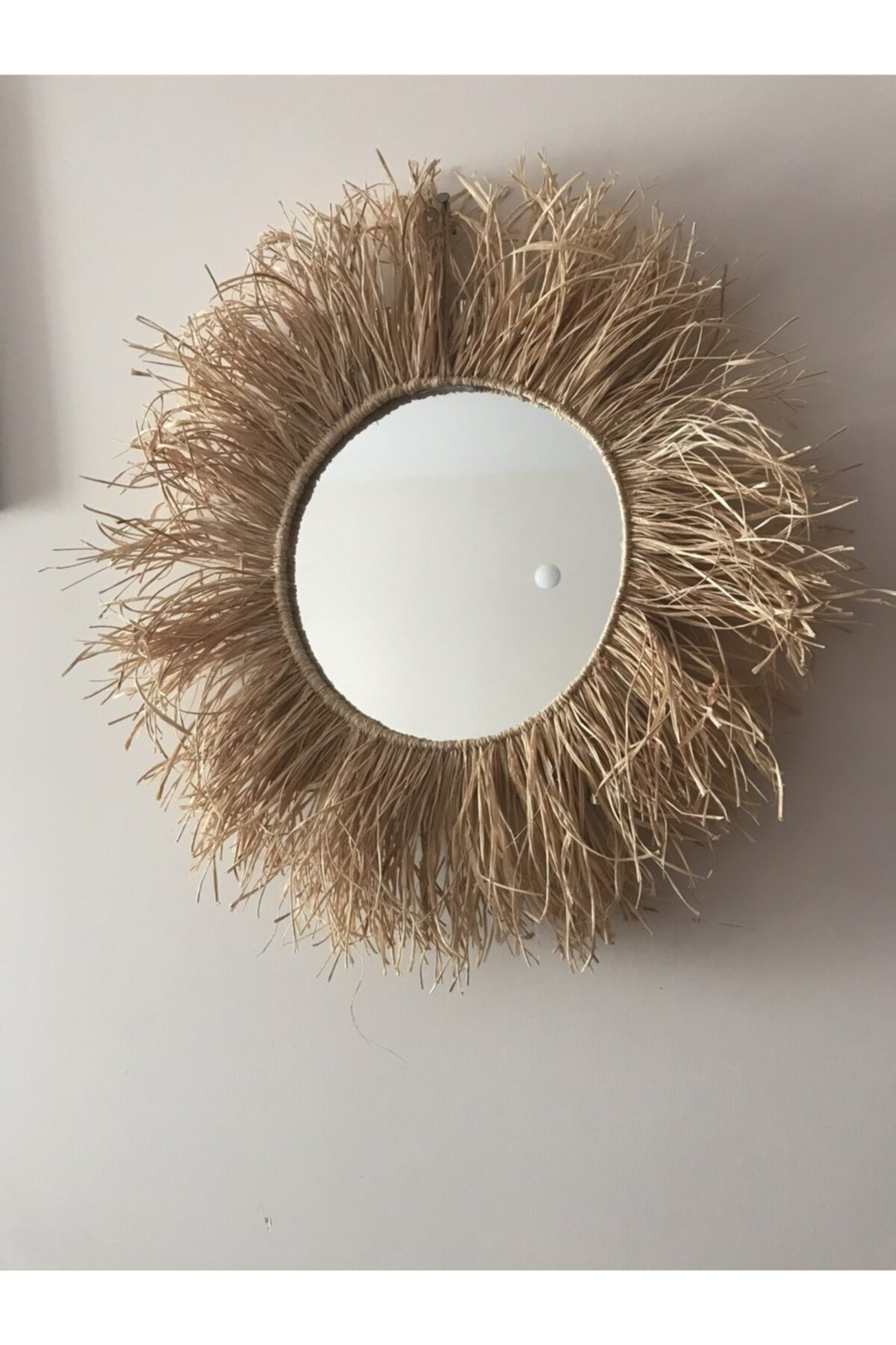 HAND MADE DESİNG Cocodestino Büyük Boy Püsküllü Ayna