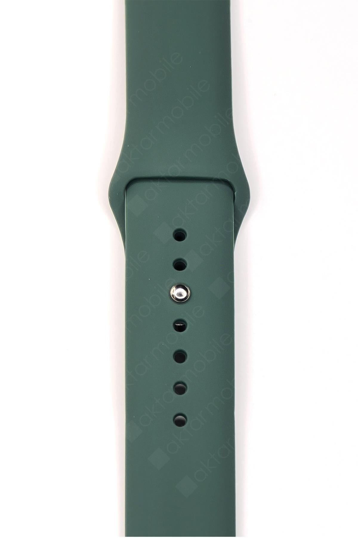 AktarMobile Amazfit Gts 2 Mini 40 Mm Uyumlu Silikon Kordon Premium Spor Kayış Jel Silikon Spor Kordon