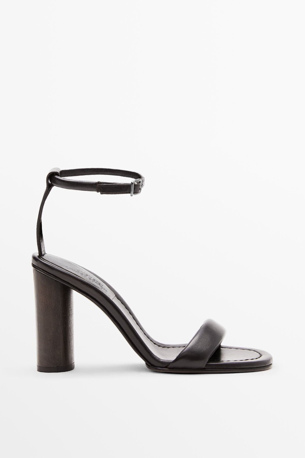Massimo Dutti Kahverengi Deri Sandalet - Lımıted Edıtıon