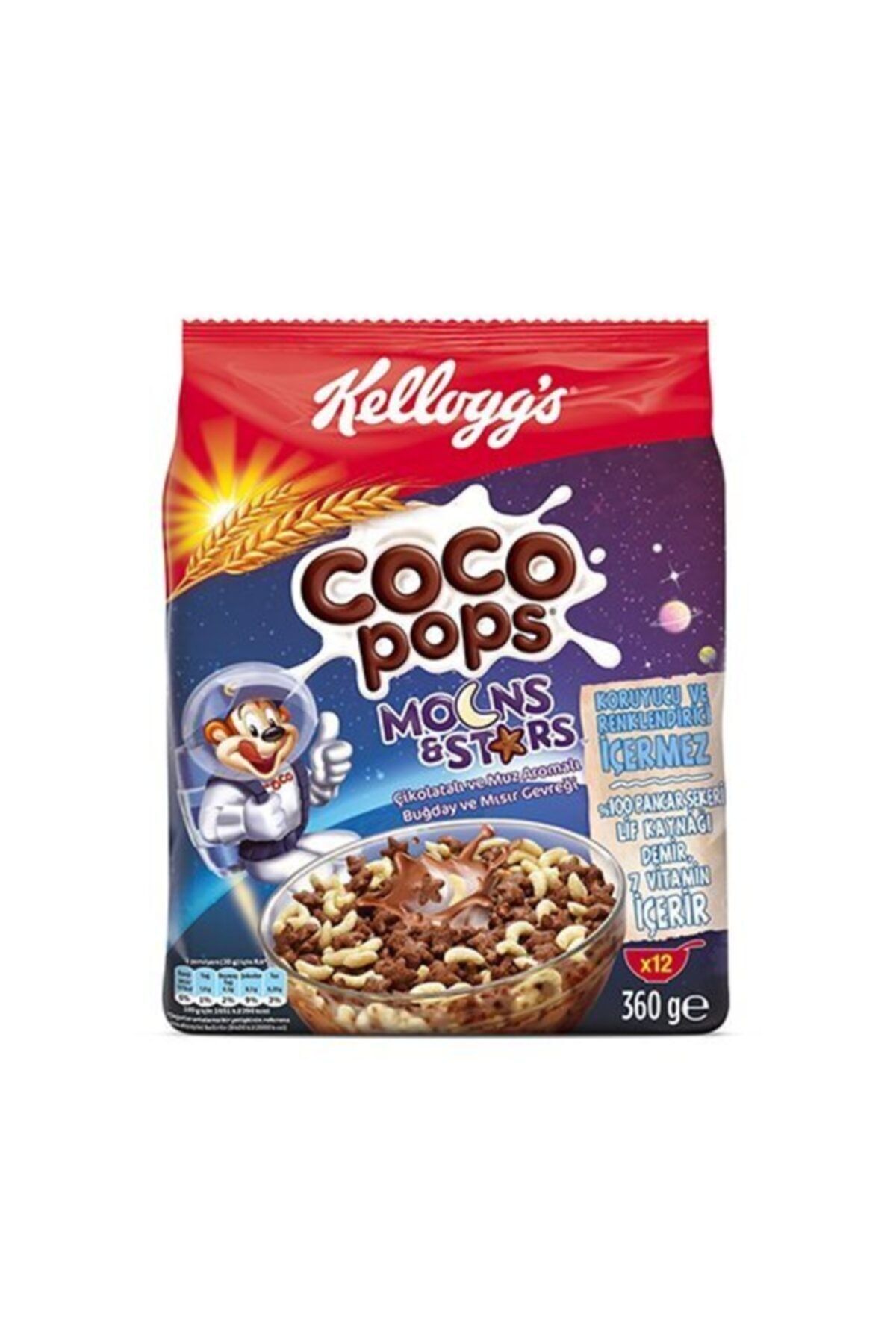 Kellog's Coco Pops Moons & Stars Gevrek 360 Gr