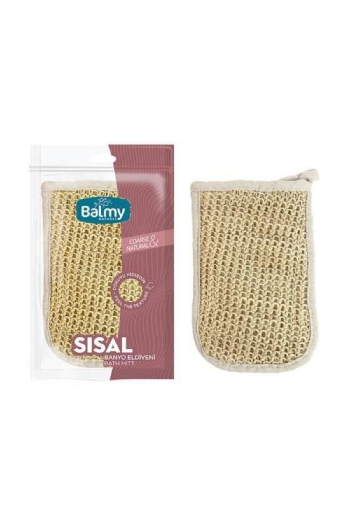 Balmy Naturel Sısal Banyo Eldiveni