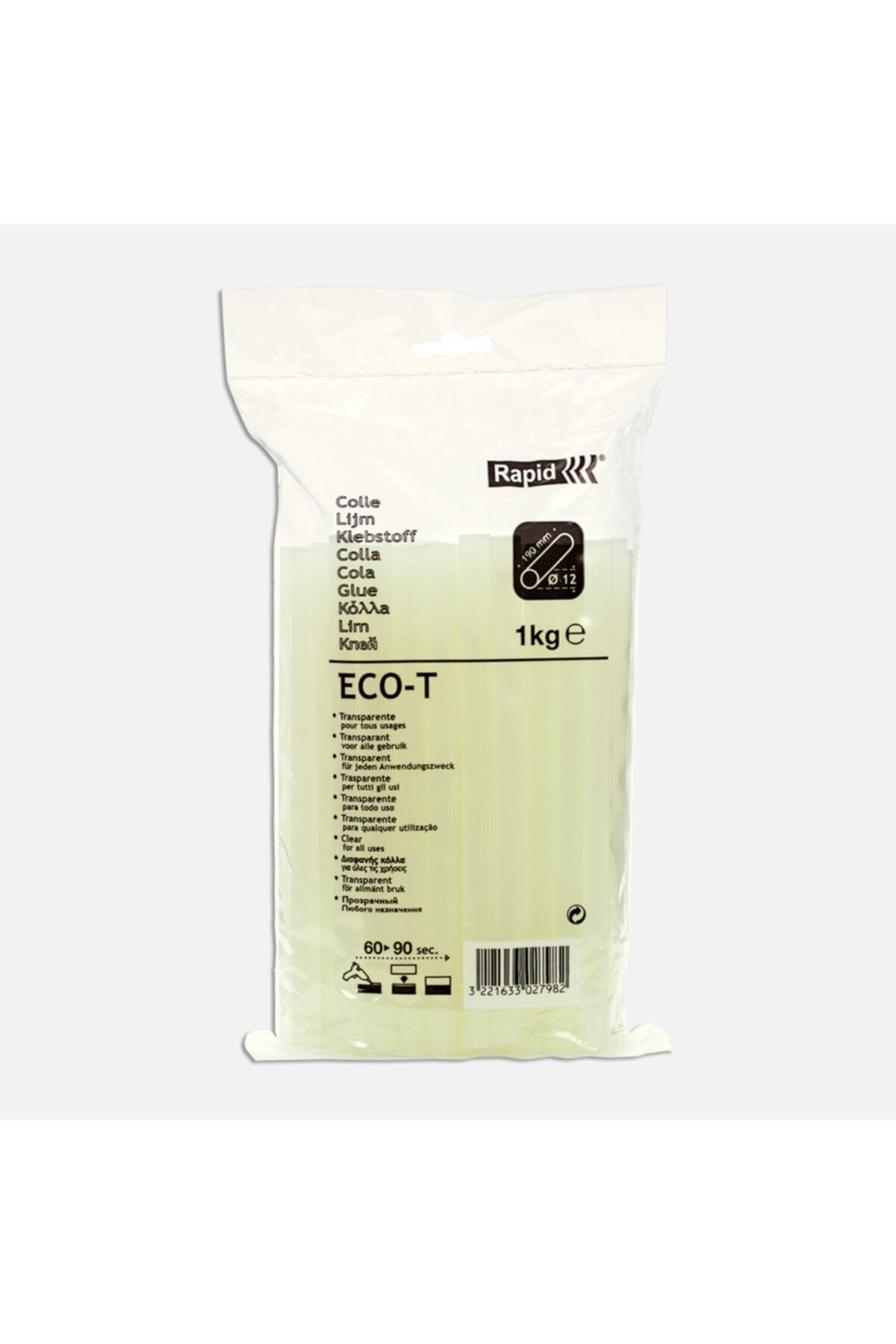 Rapid 1 kg Silikon Çubuk Ecot D12x190 mm