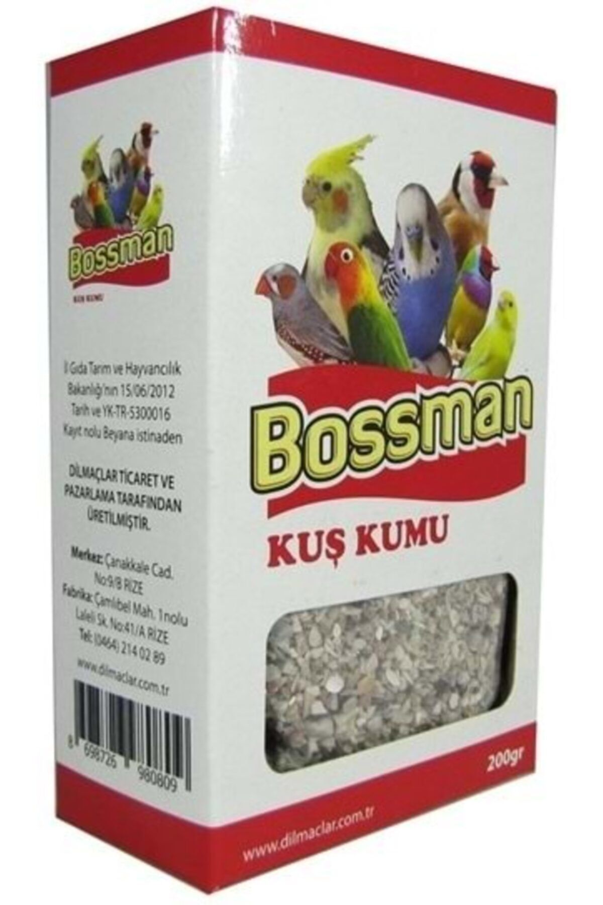 bossman Girit Kuş Kumu 200 Gr