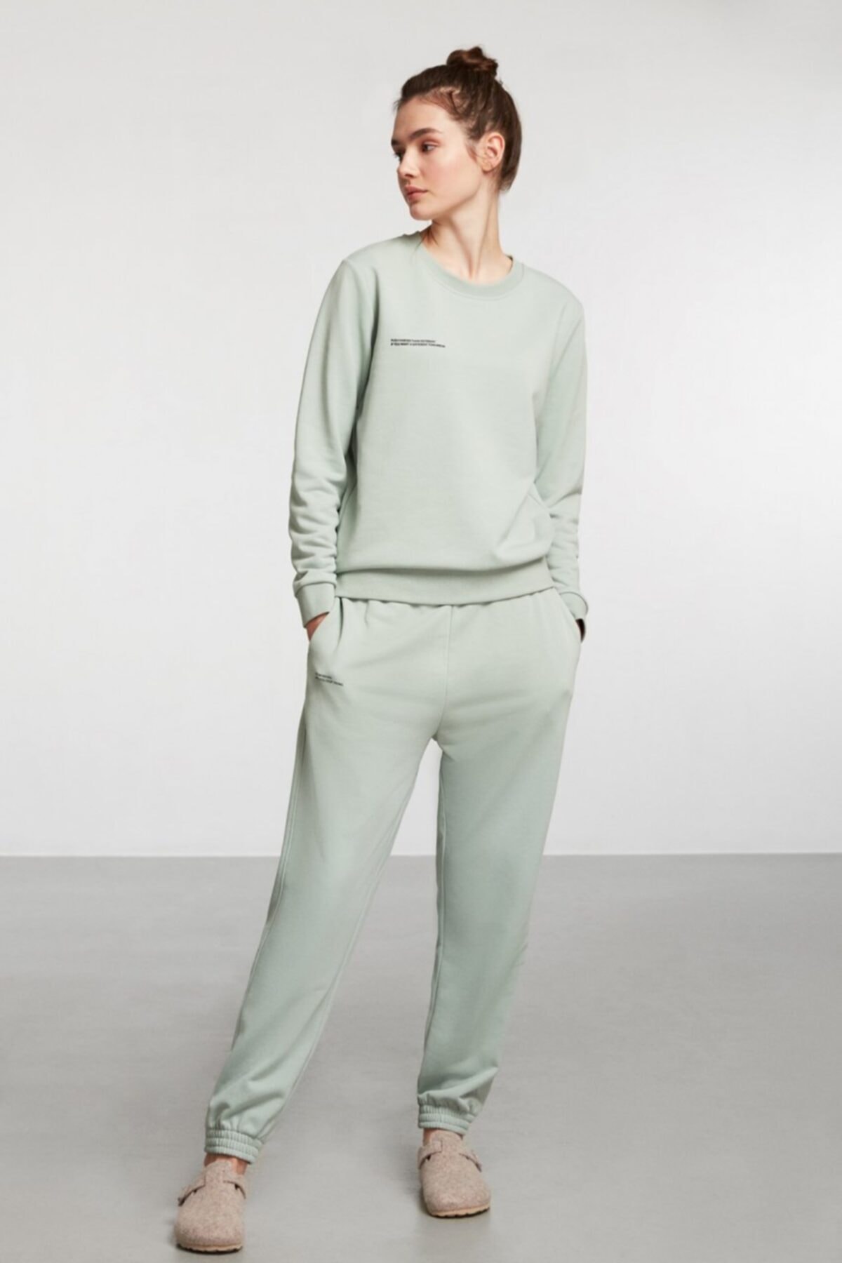 Penyemood Mint Yeşili Örme Eşofman Takım