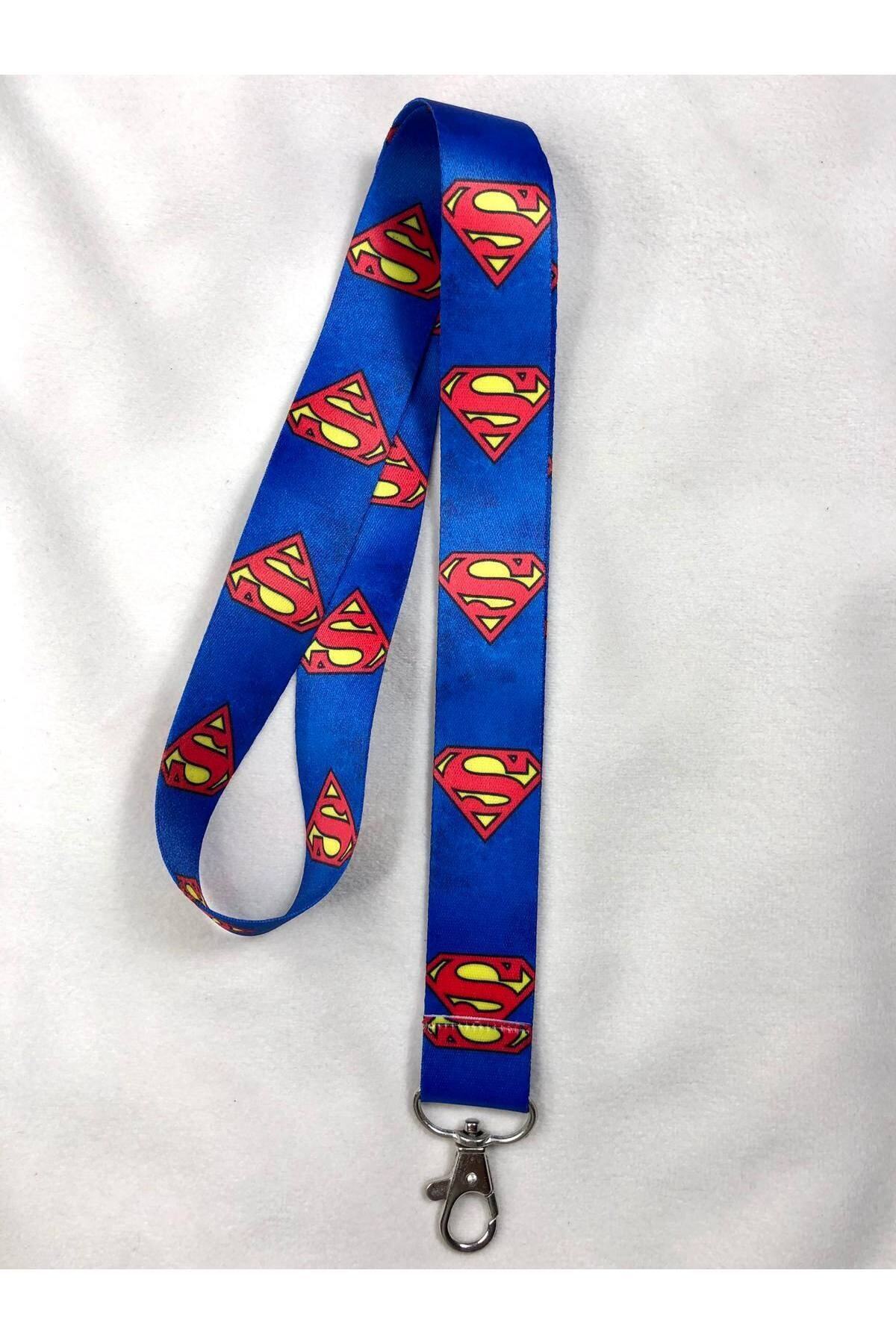 Hediyebum Superman Logo Boyun Askısı