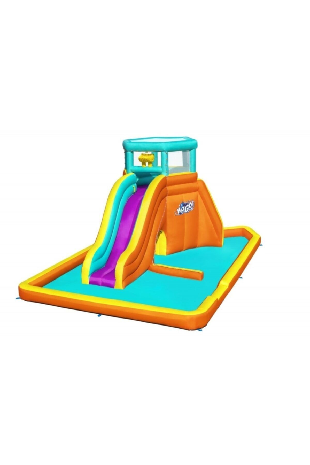 BESTWAY Büyük Evde Aquapark Mega Kule Su Parkı 565 X 373 X 265 Cm 53385