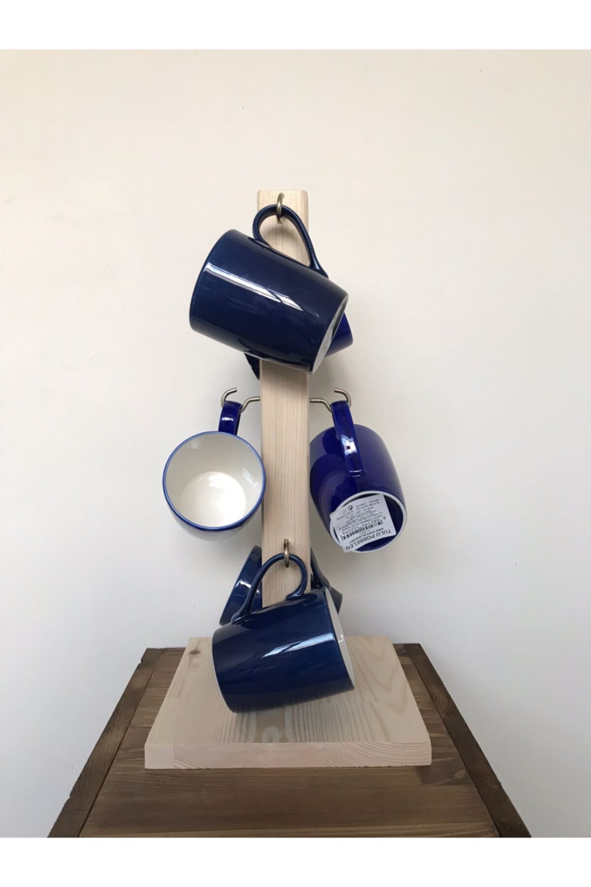 EPSO Ahşap Kupa-bardak-fincan Askılığı (boyasız Doğal)