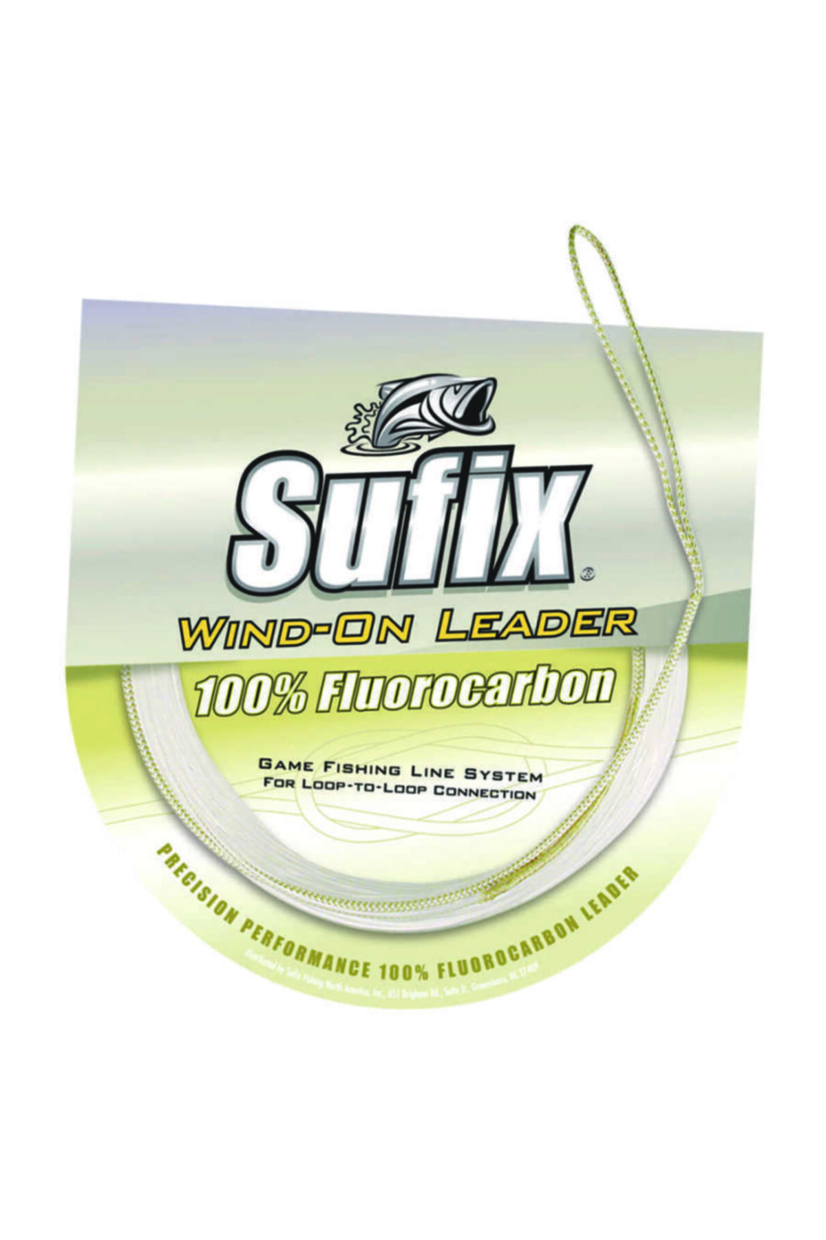 SUFIX Wind-on Fluorocarbon Leader Misina Standart 80lb - 10mt (37kg)
