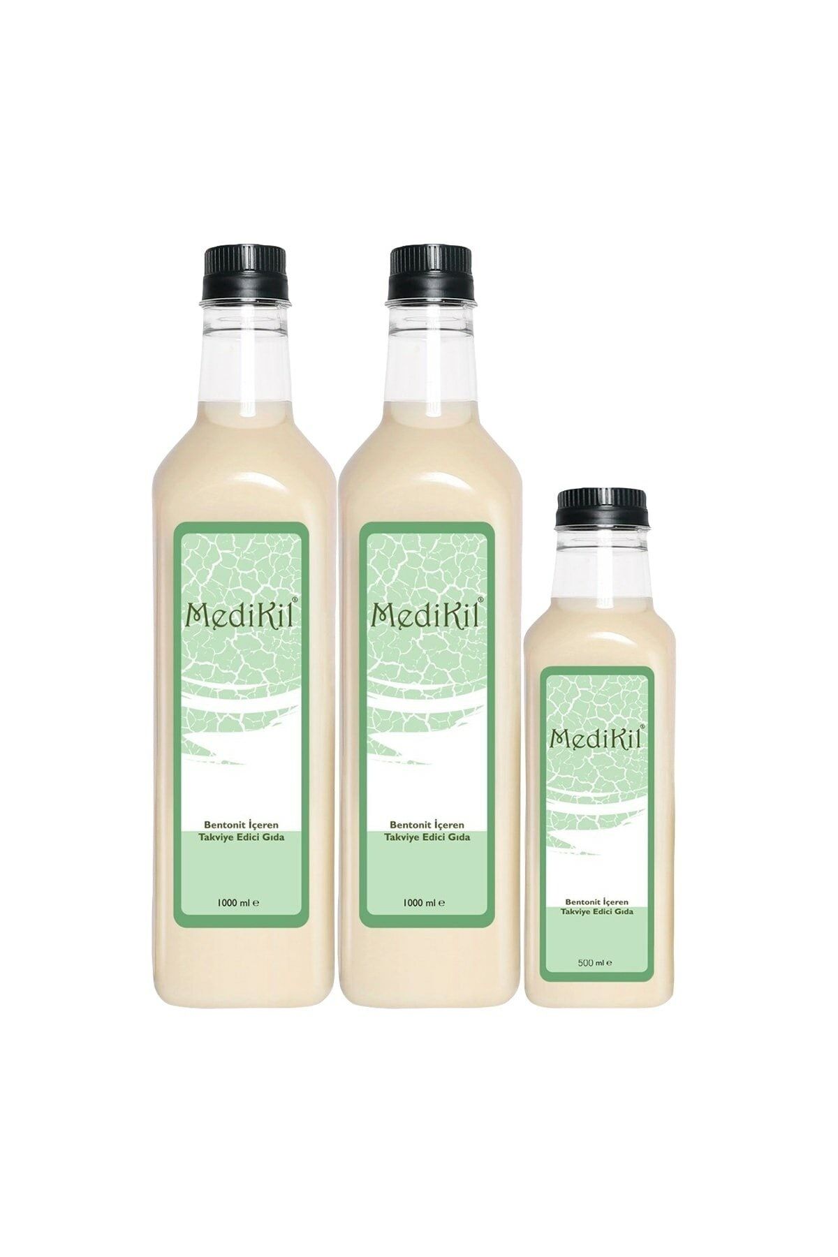 Medikil Montmorillonit Mineralli Içilebilir Sıvı Solüsyon Bentonit Kili 2.5 Lt