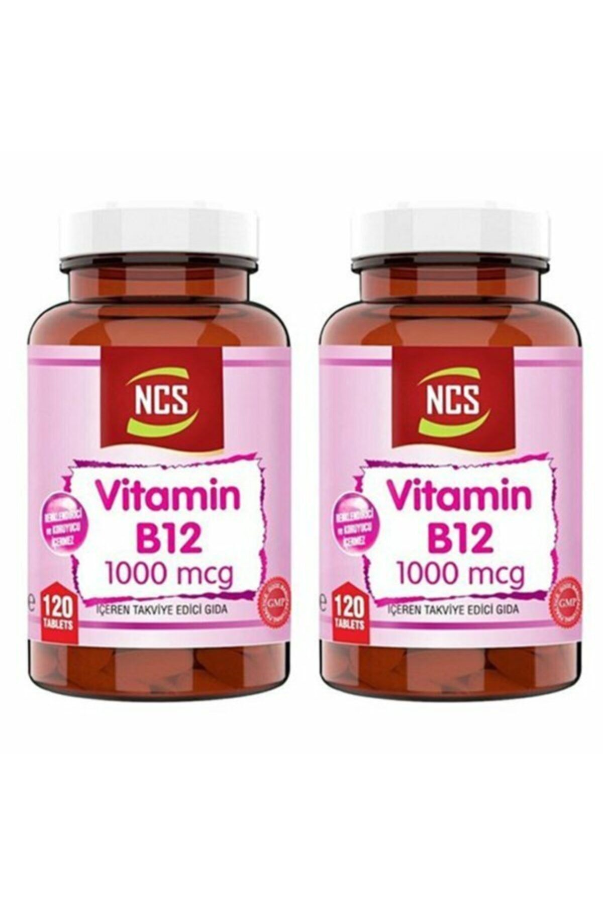 NCS Vitamin B12 Metilkobalamin 1000 Mcg 120 Tablet 2 Kutu