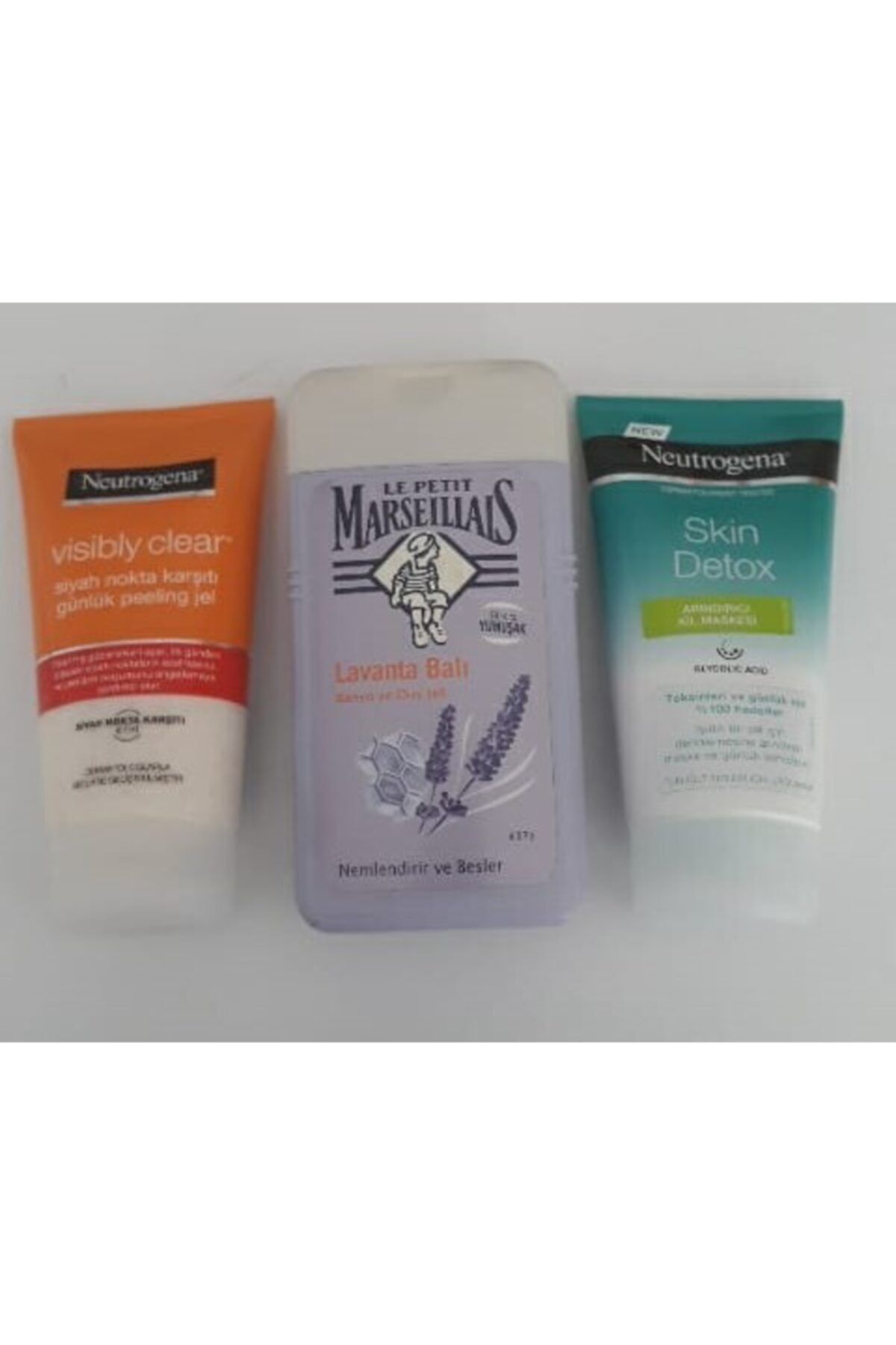 Neutrogena Skin Detox Kil Maskesi + Siyah Nokta Temiz. Peeling Jel 150 Ml (lavanta Duş Jeli Hed.)