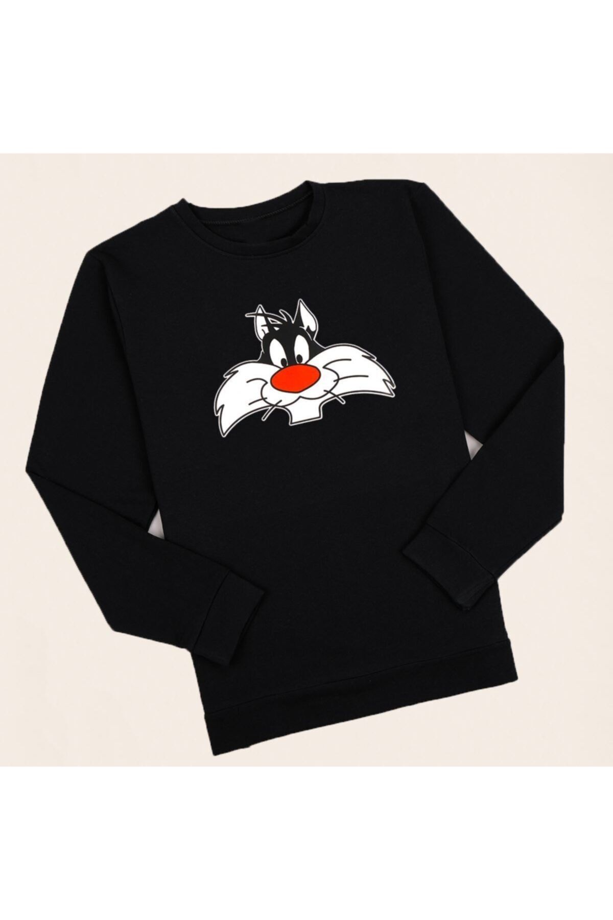 uyguntarz Siyah Slyvester Sweatshirt