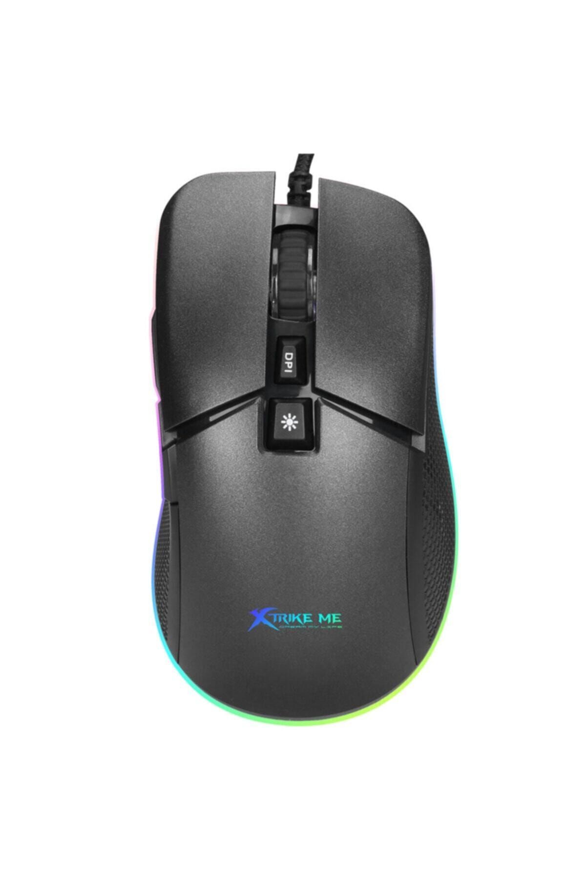 BLUPPLE Xtrike Me Gm-310 1200-3600 Dpi Rgb Renkli Programlanabilir Oyuncu Mouse