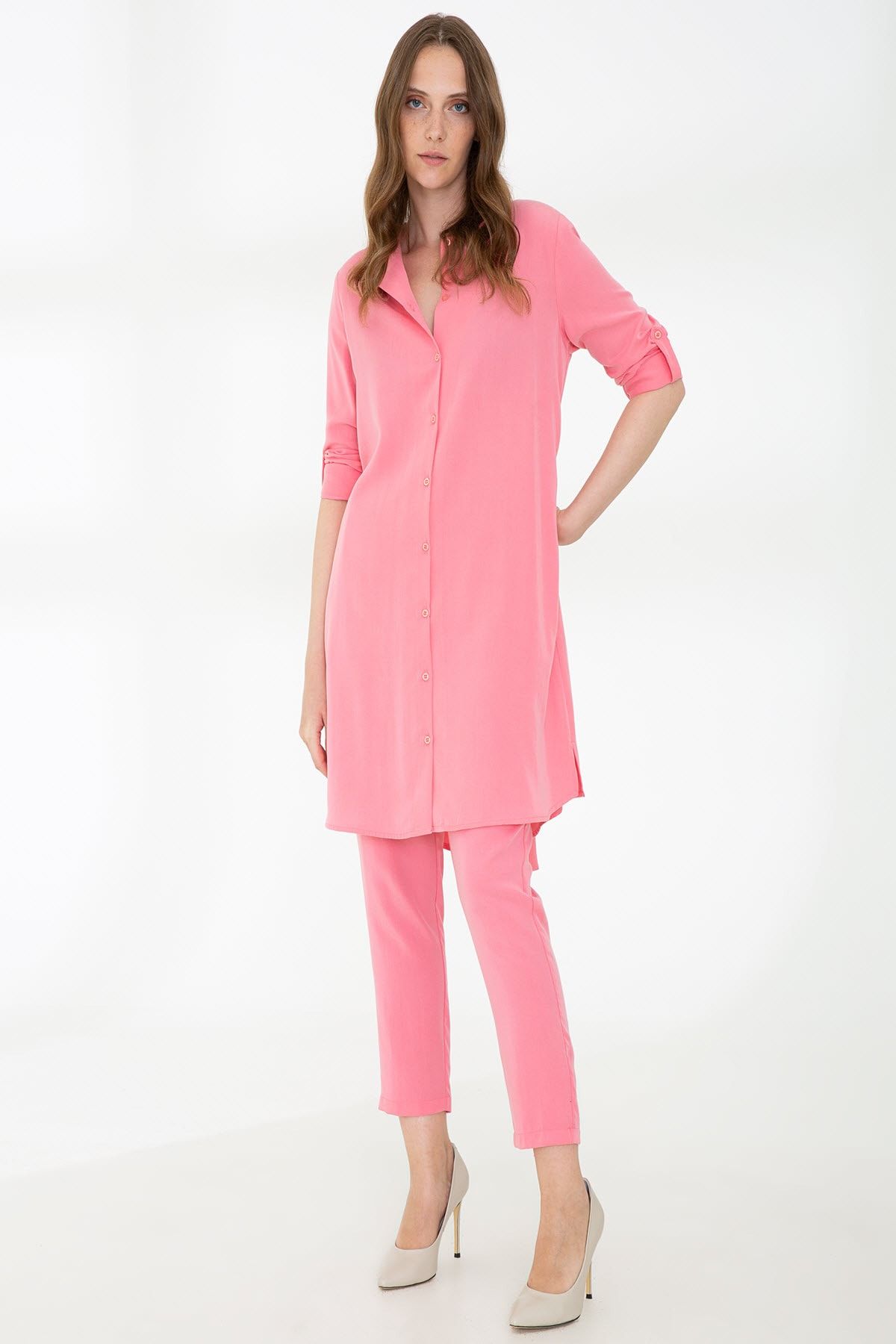Pierre Cardin Pembe Kadın Tunik G022SZ004.000.1334436