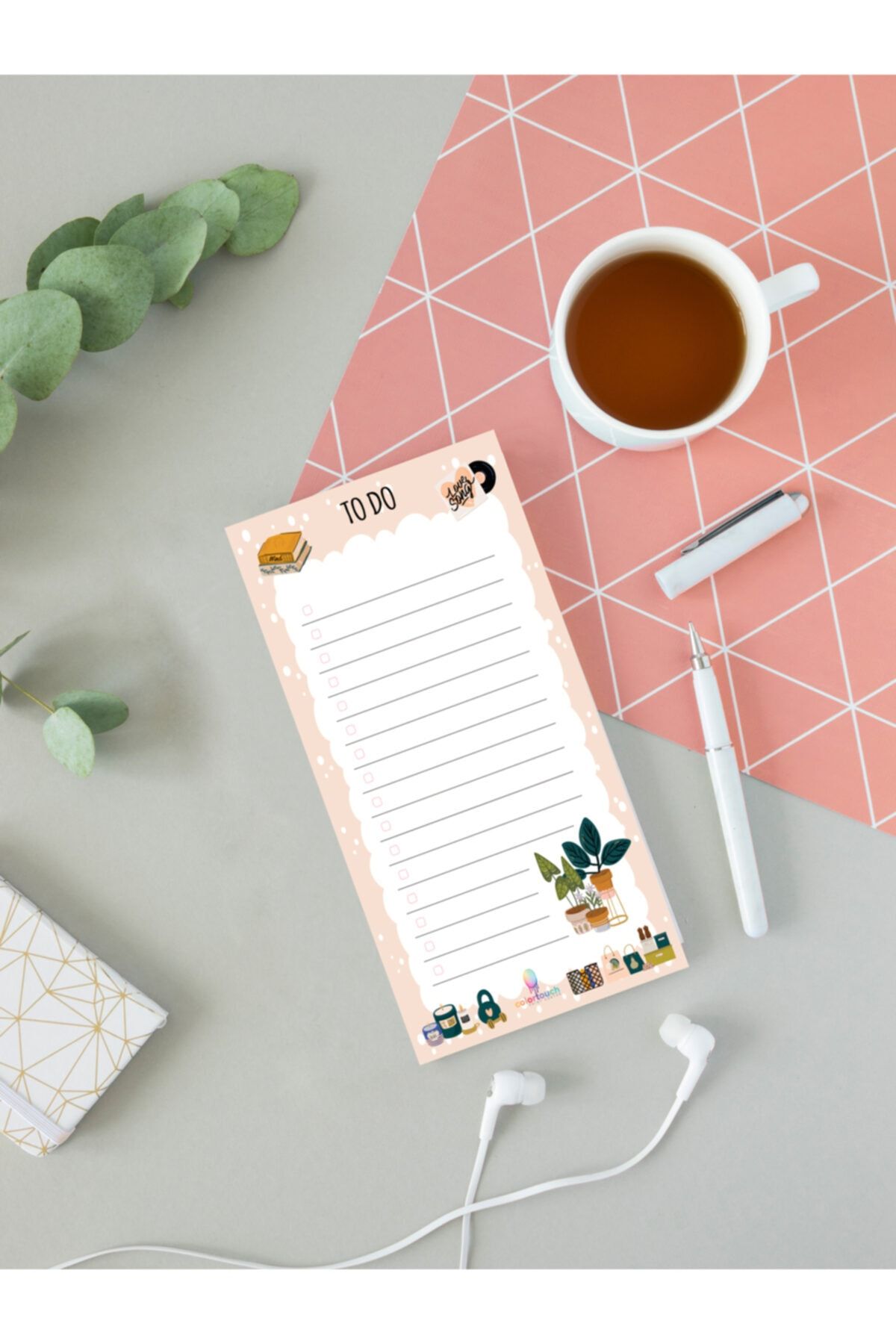 colortouch Life To Do List - Yapılacaklar Listesi Defteri