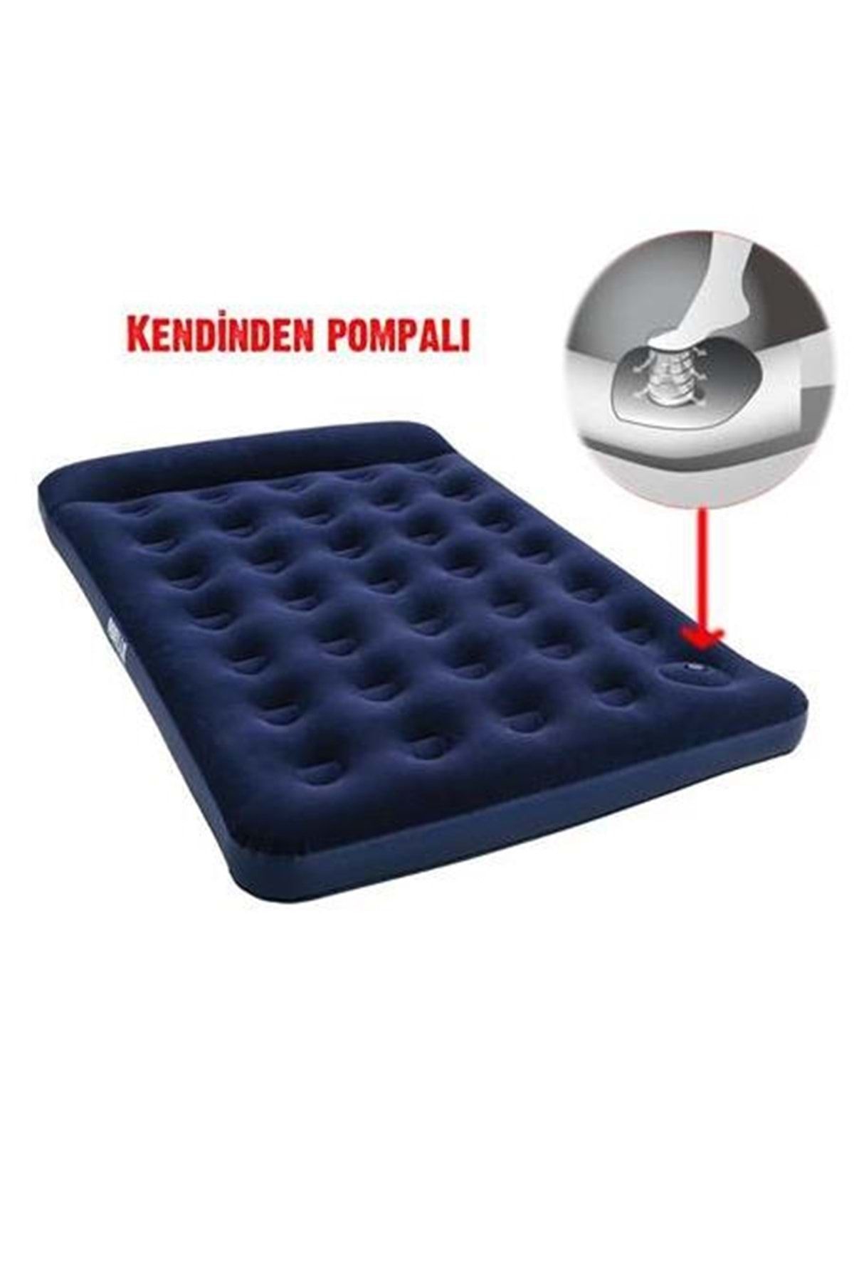BESTWAY 67225 Full Çift Kişilik Kendinden Pompalı Şişme Yatak