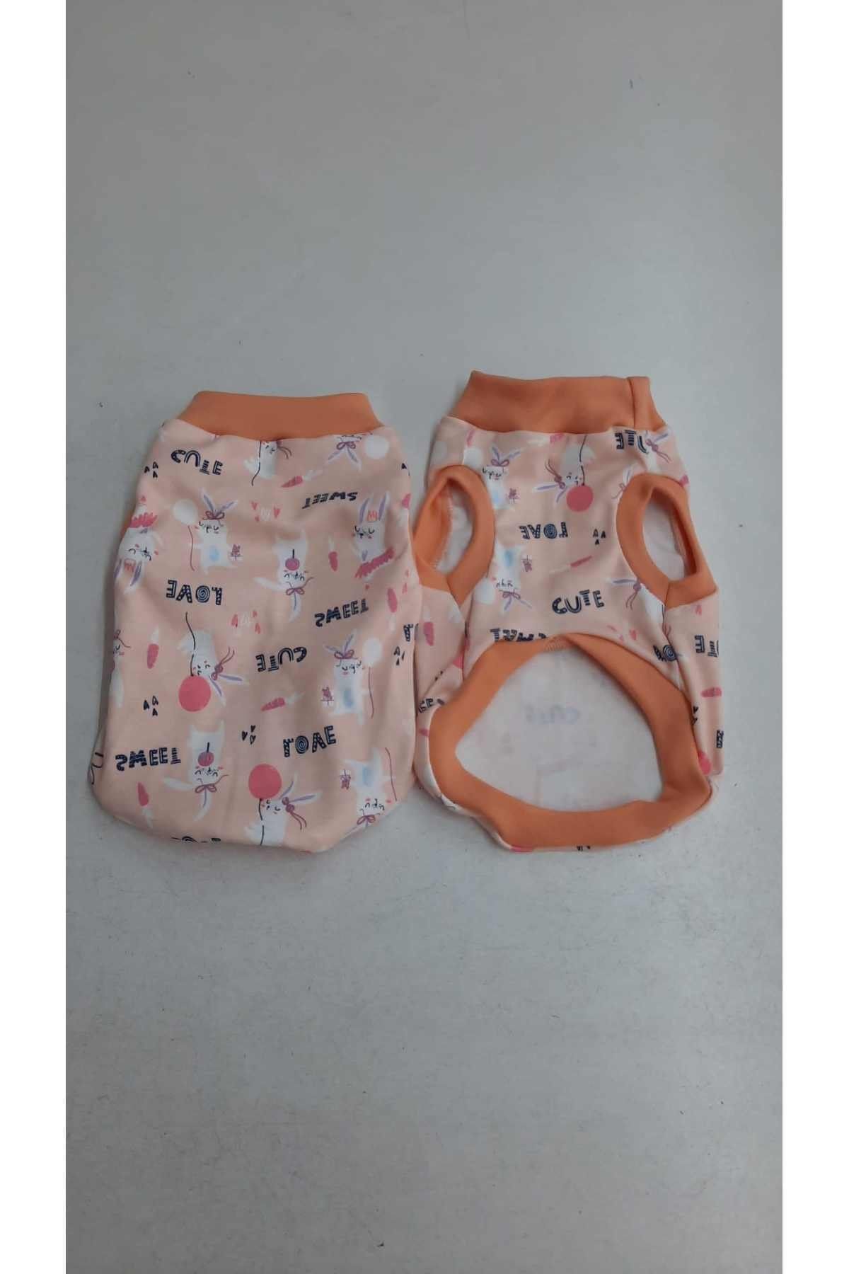 Zeyşil Pati Giyim Cute Love Kolsuz Kedi Köpek Tişörtü
