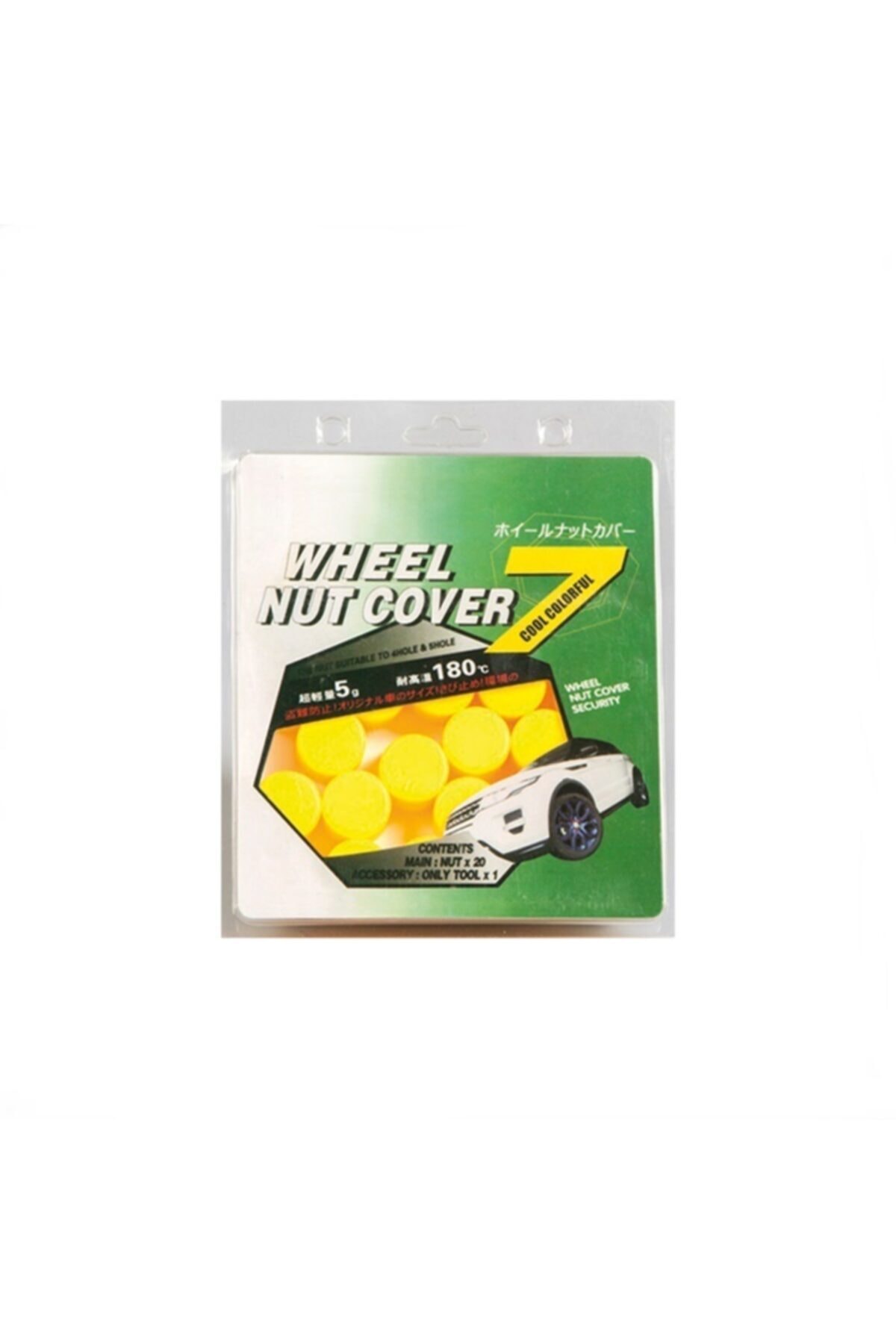 Angel Of Life Bijon Kılıfı Silikonlu 19mm 20'li Sarı / Jtsk34