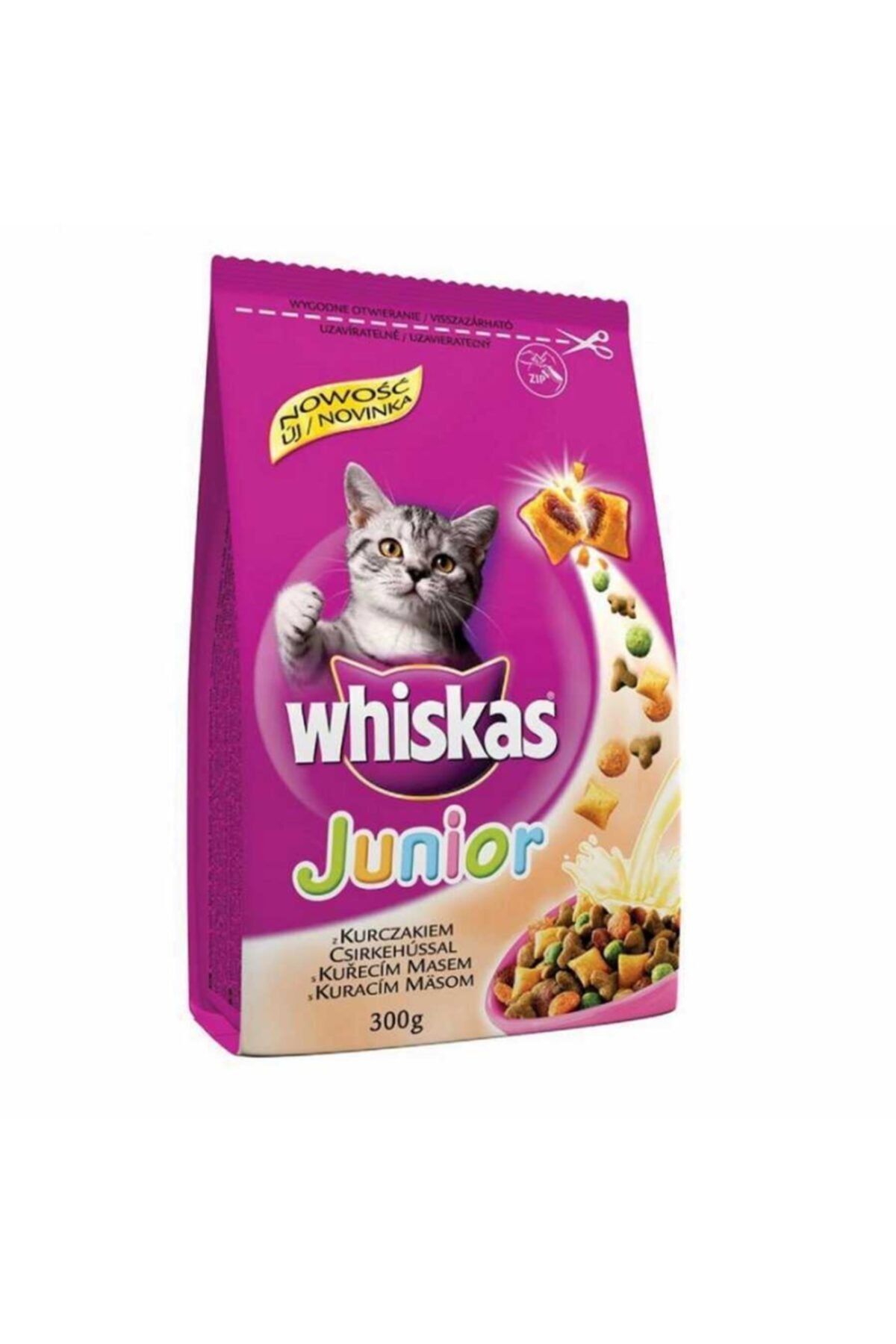 Whiskas Tavuklu Yavru Kuru Kedi Maması 300 Gr