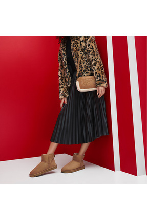 Süet + Deri Kahve Kadın Bot 1016222 Image 3