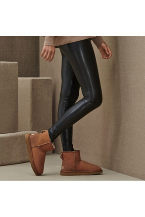 Süet + Deri Kahve Kadın Bot 1016222 Image 5