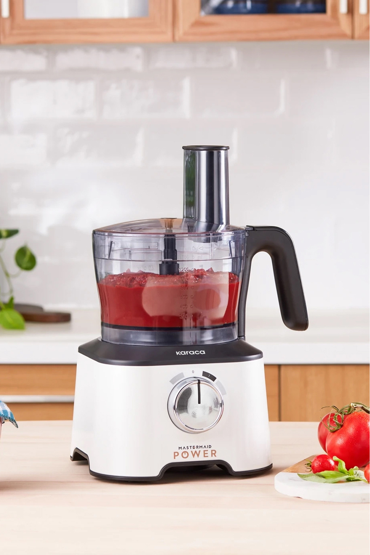 غذاساز چندکاره Mastermaid Power 10 در 1 Pearl White، مجموعه بلندر 2000 واتی