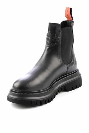 Kadın Siyah Mourir Deri Chelsea Bot 026Z100031 Image 1
