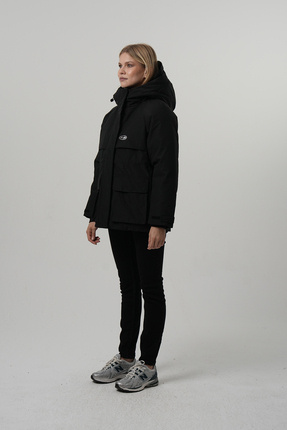 Kadin Mont Kapüşonlu Su itici Rüzgar Geçirmez Kadın Kaban Image 4