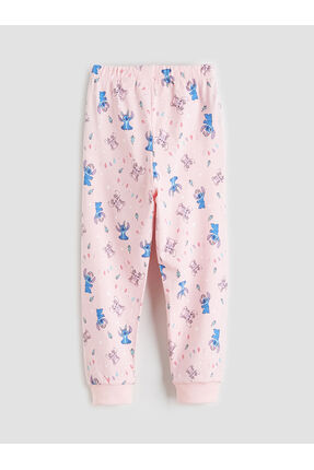 Peak Yeni Sezon Lilo & Stitch Baskılı Kız Çocuk Pijama Takımı Image 6