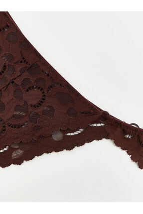 Seray Yeni Sezon Dantelli Brazilian Külot Image 3