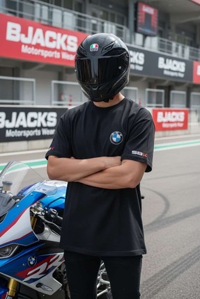 BMW Motorrad SBK Özel Tasarım T-Shirt Image 1