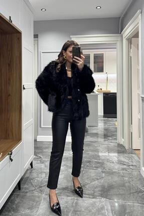 Marka Model Mumlu Kaplama Jean Siyah Image 2
