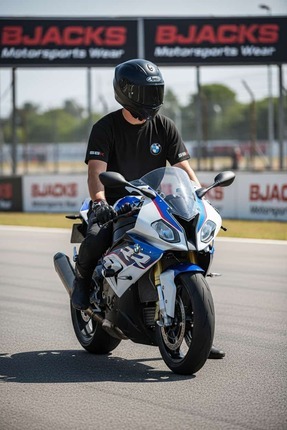 BMW Motorrad SBK Özel Tasarım T-Shirt Image 4