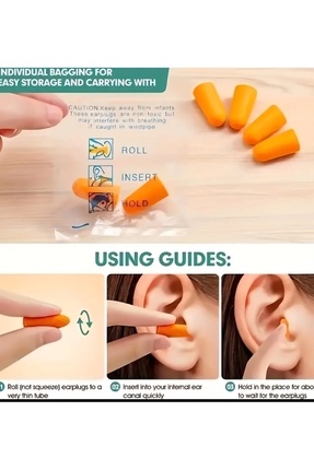 1100 Kulak Tıkacı (30 Çift) Image 1