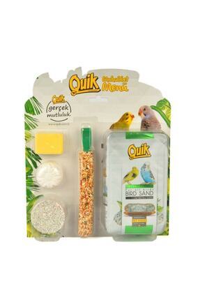 Muhabbet Kuşu Menü Kuş Kraker Gagataşı Ve Kum Seti (1PAKET)74100s Image 0