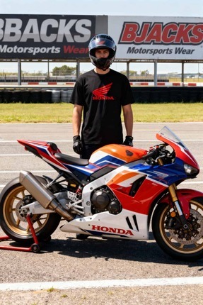 Honda Tutkunlarına Özel Kanatlı Honda Baskılı Premium Tişört Image 1