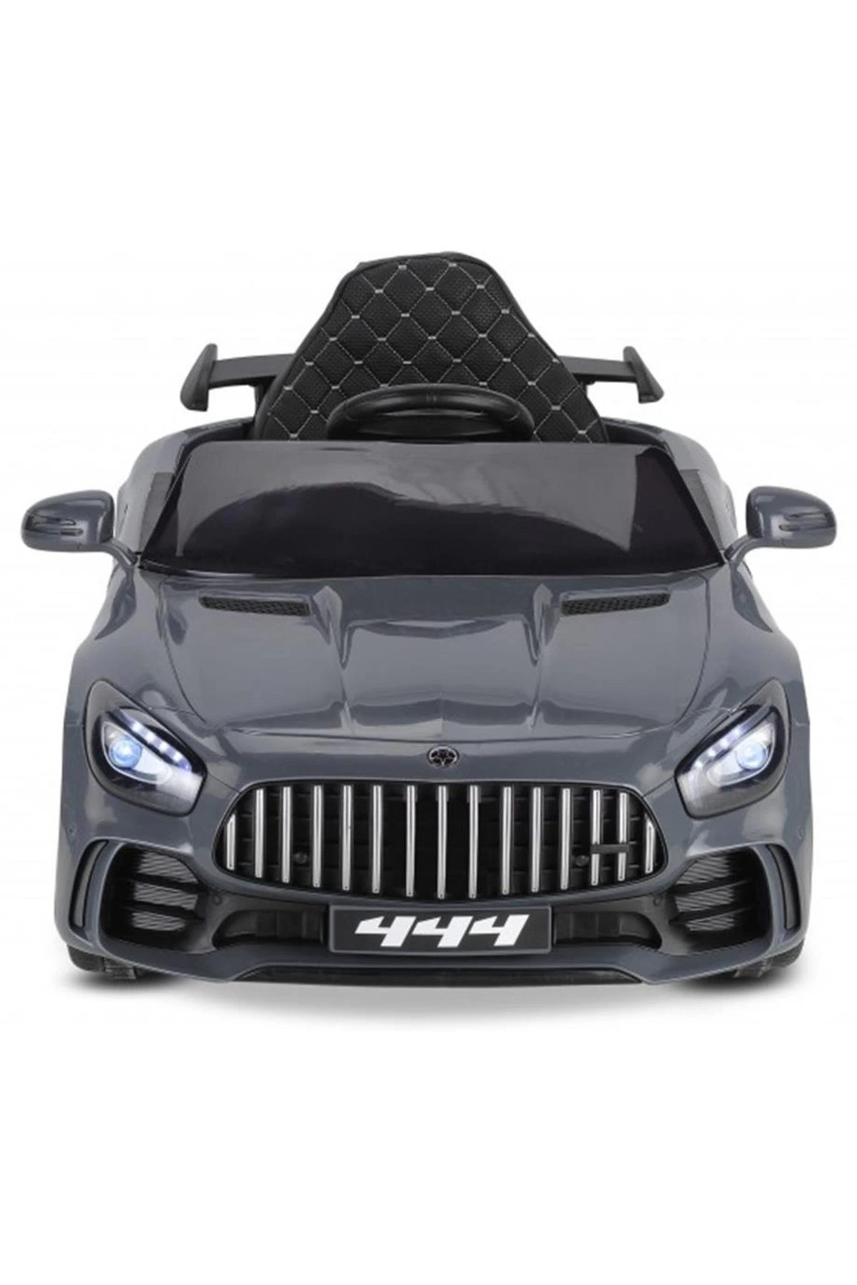 444 GTR SPORT 12 ولت کنترل از راه دور باتری ماشین برقی خاکستری تیره