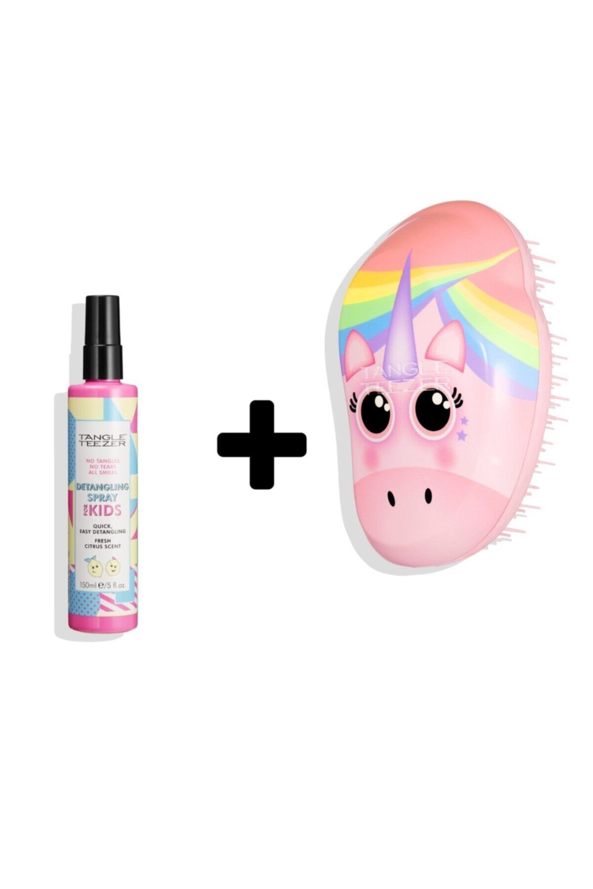 Tangle Teezer İkili Set Çocuklara Özel Pin Unicorn!