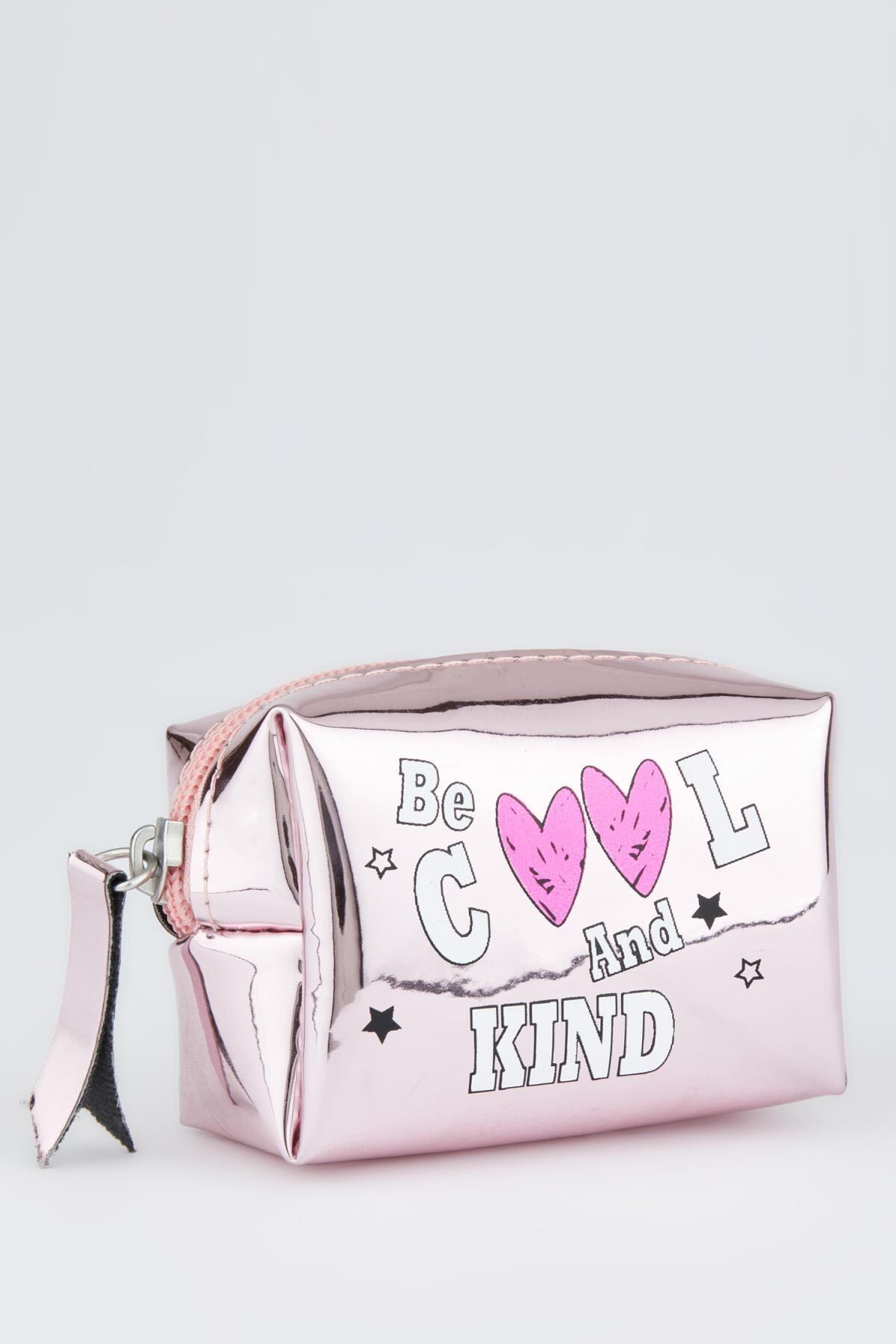 DeFacto Kadın Fermuarlı Baskılı Bozuk Para Cüzdanı