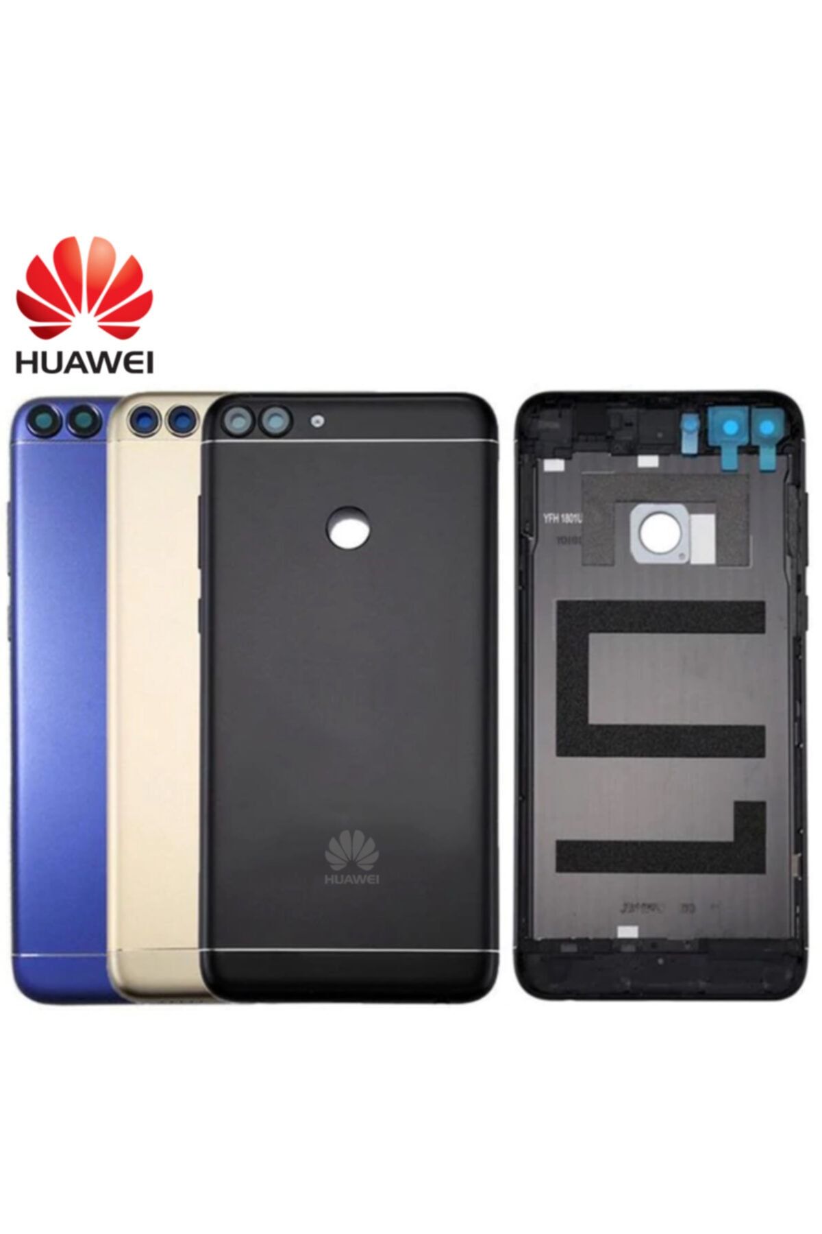 Piaks Huawei P Smart Fıg-lx1 Kasa Kapak Mavi