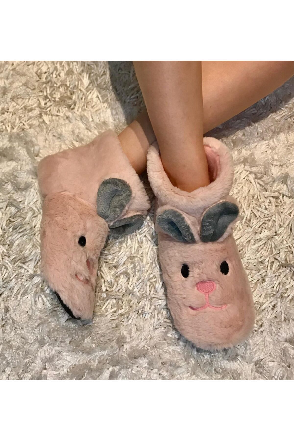 Efolle Kadın Ev Panduf Tavşan Modeli