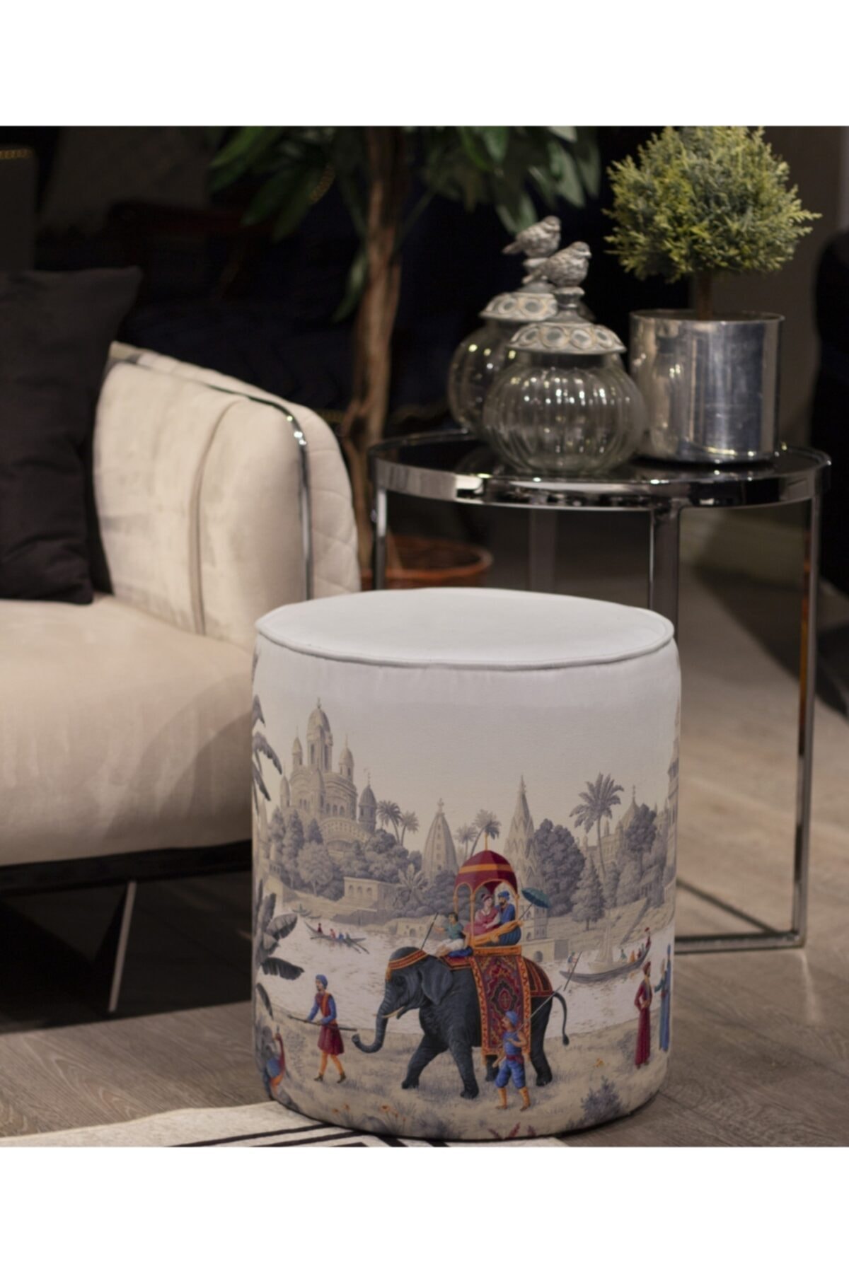 Adawall Otantik Manzara Tasarımlı Puf