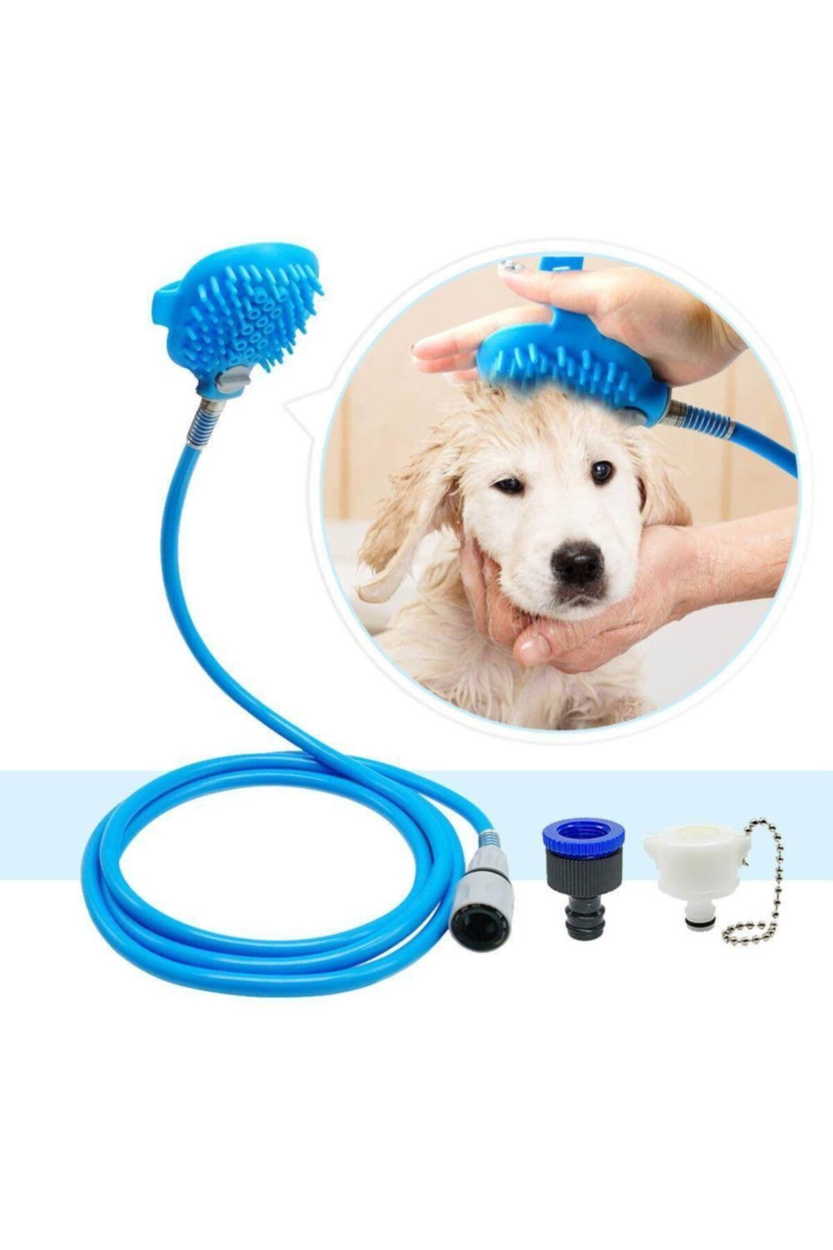 rennway Hayvan Yıkama Banyo Kiti Pet Bathing Tool - Masajlı
