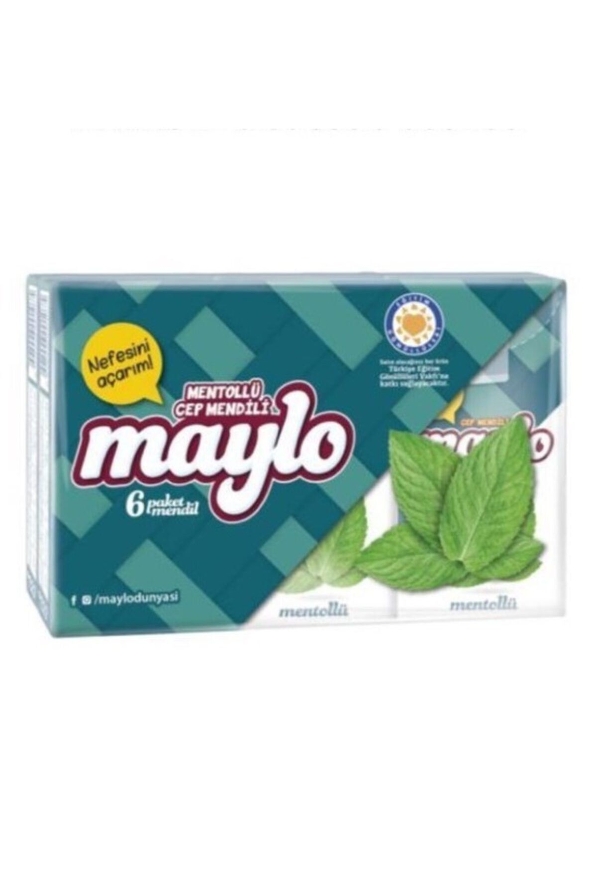 Maylo Cep Menthollu Mendili 6'lı Paket