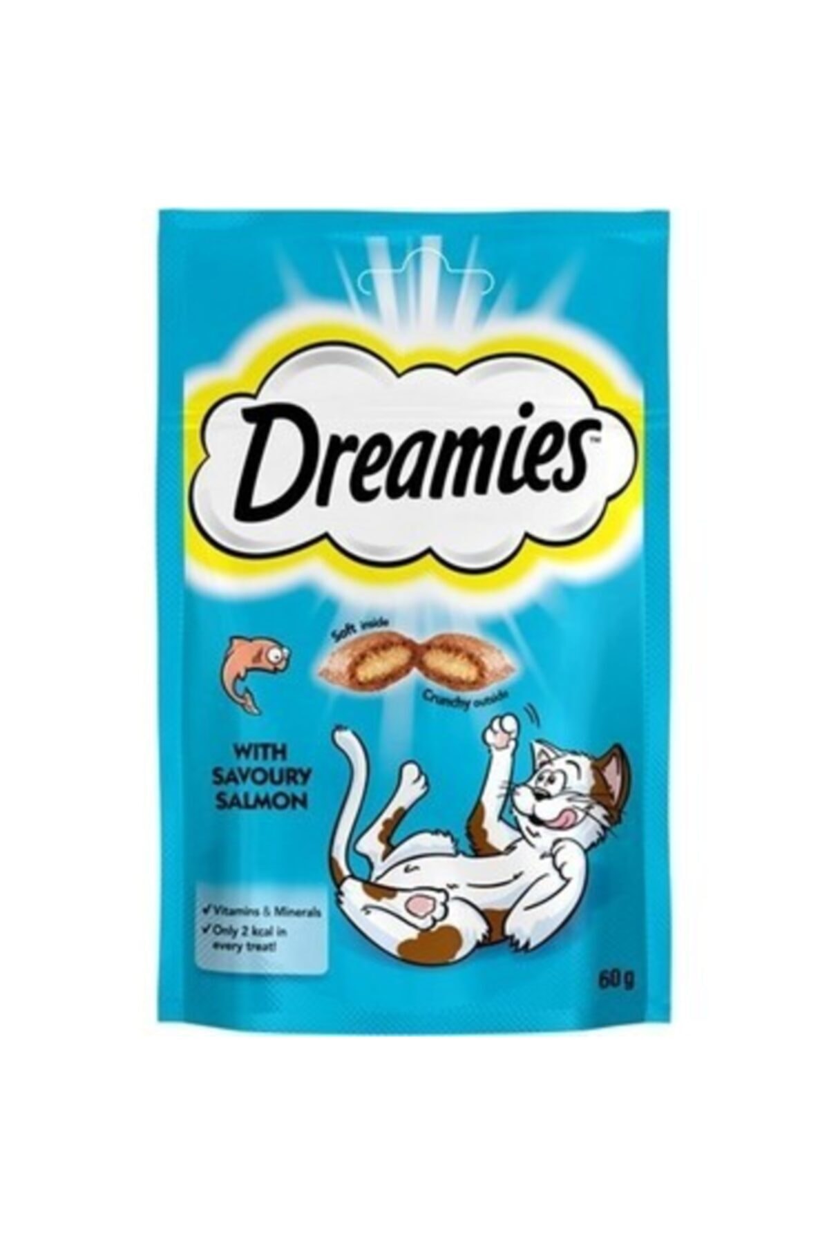 Dreamies Somonlu Kedi Ödül Bisküvisi 6 X 60 Gr.