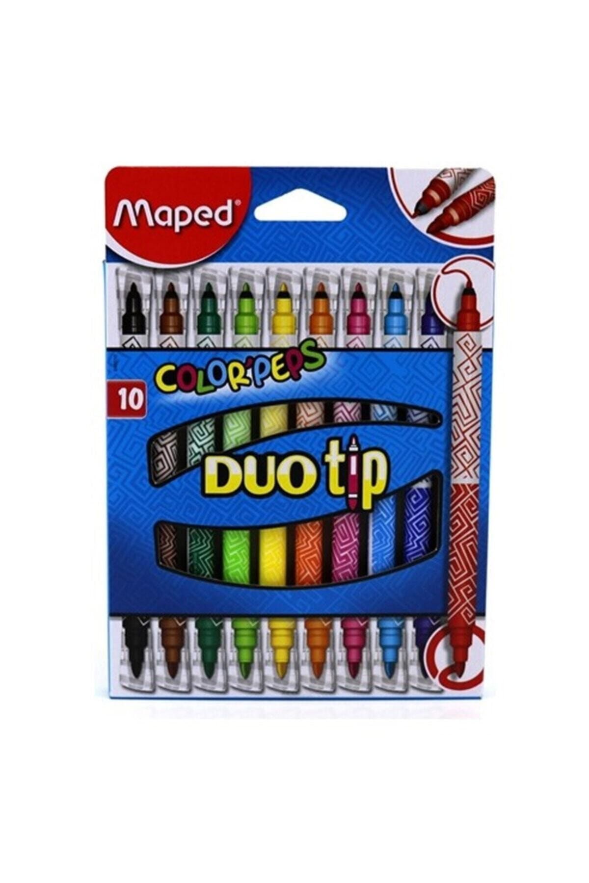 Maped Color’Peps Duo Keçeli Kalem 10 Lu 847010