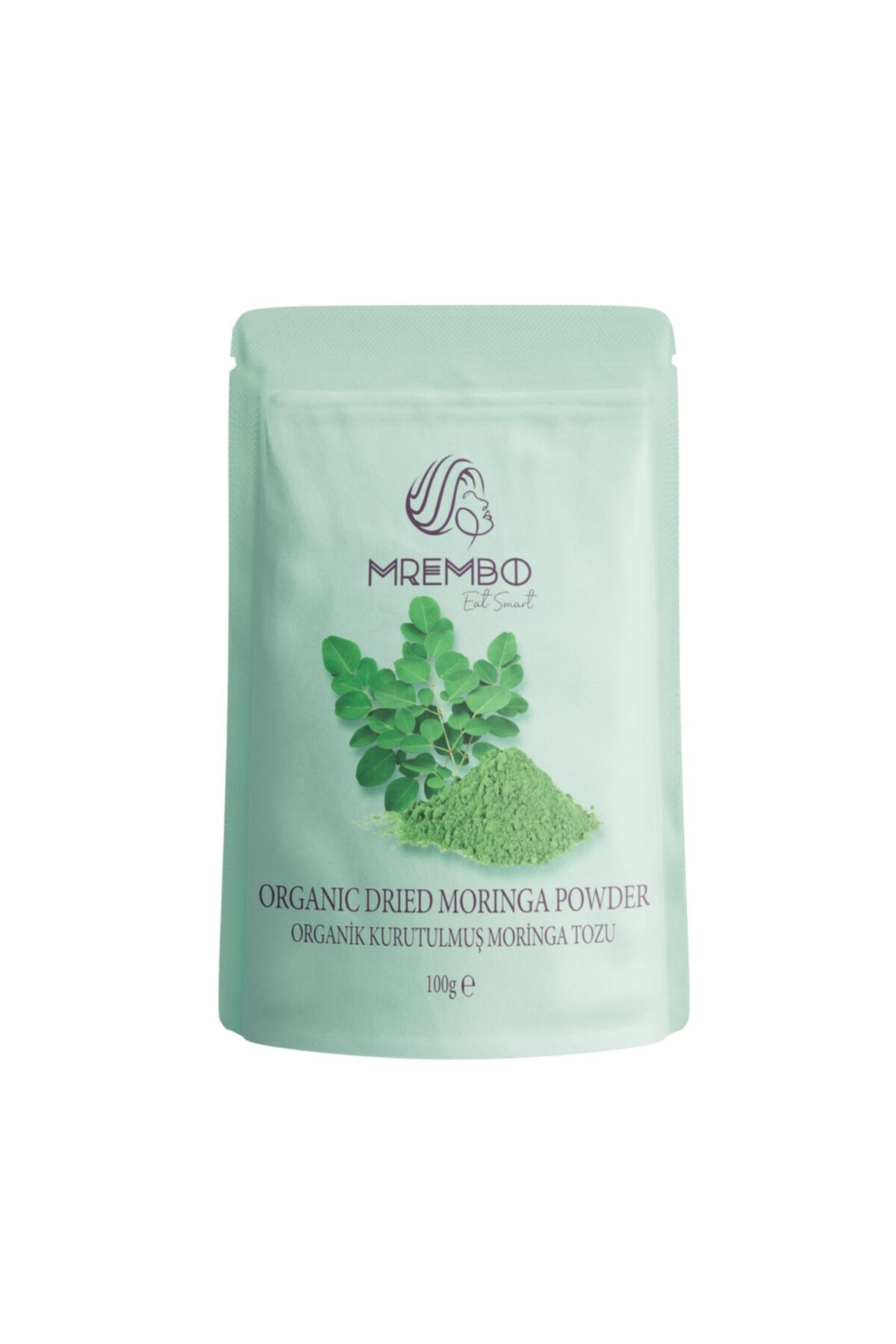 Mrembo Organik Kurutulmuş Moringa Tozu 100g